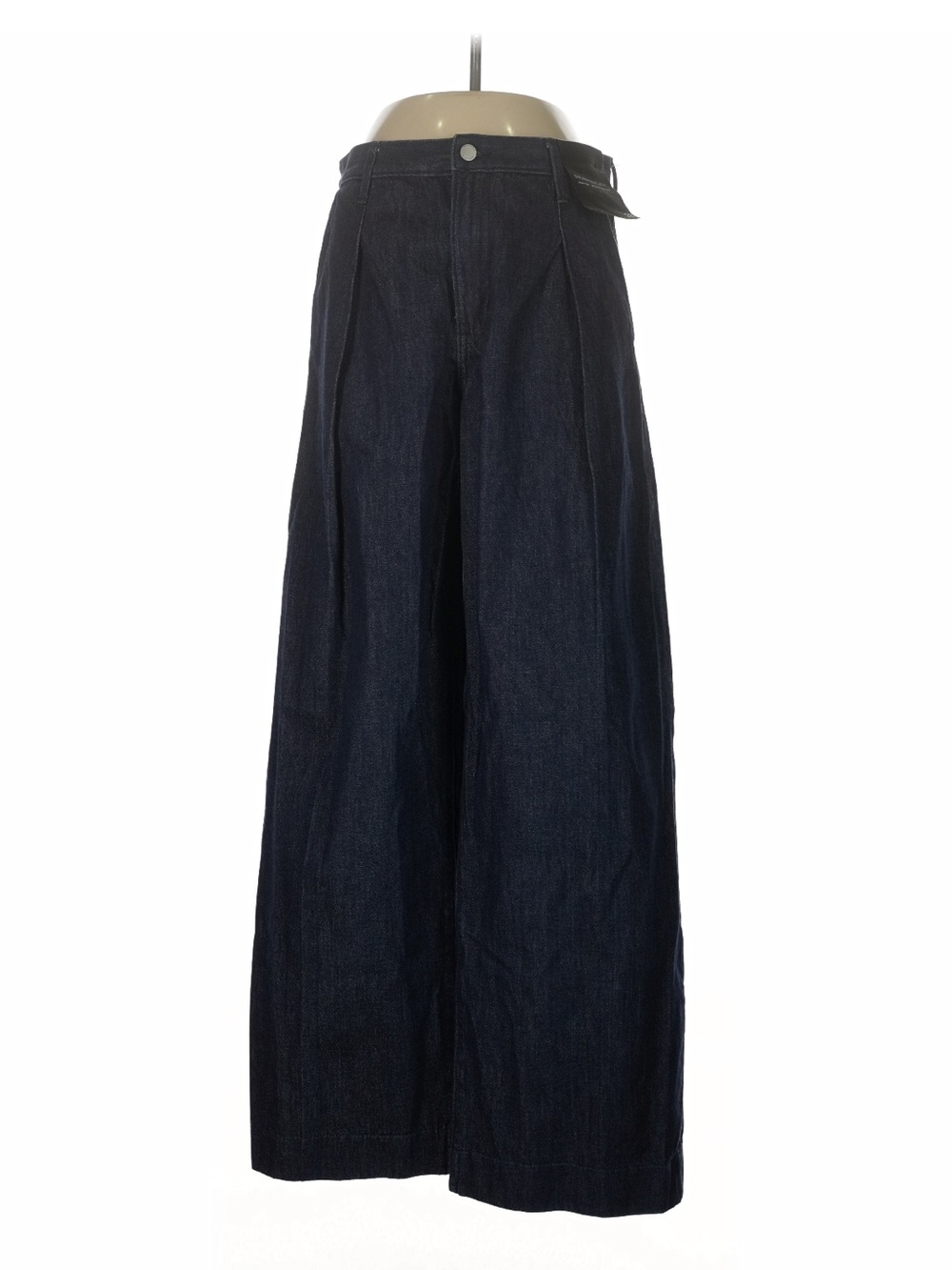 Banana Republic Pleated High-Rise Wide-Leg Jean